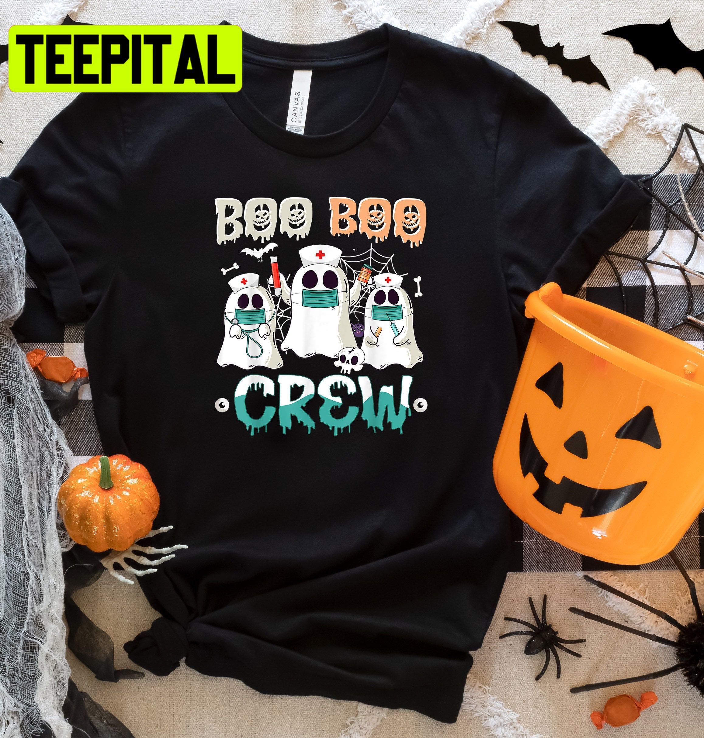 Boo Boo Crew Nurse Halloween Trending Unisex Shirt Boo Boo Crew Nurse Halloween Trending Unisex Shirt