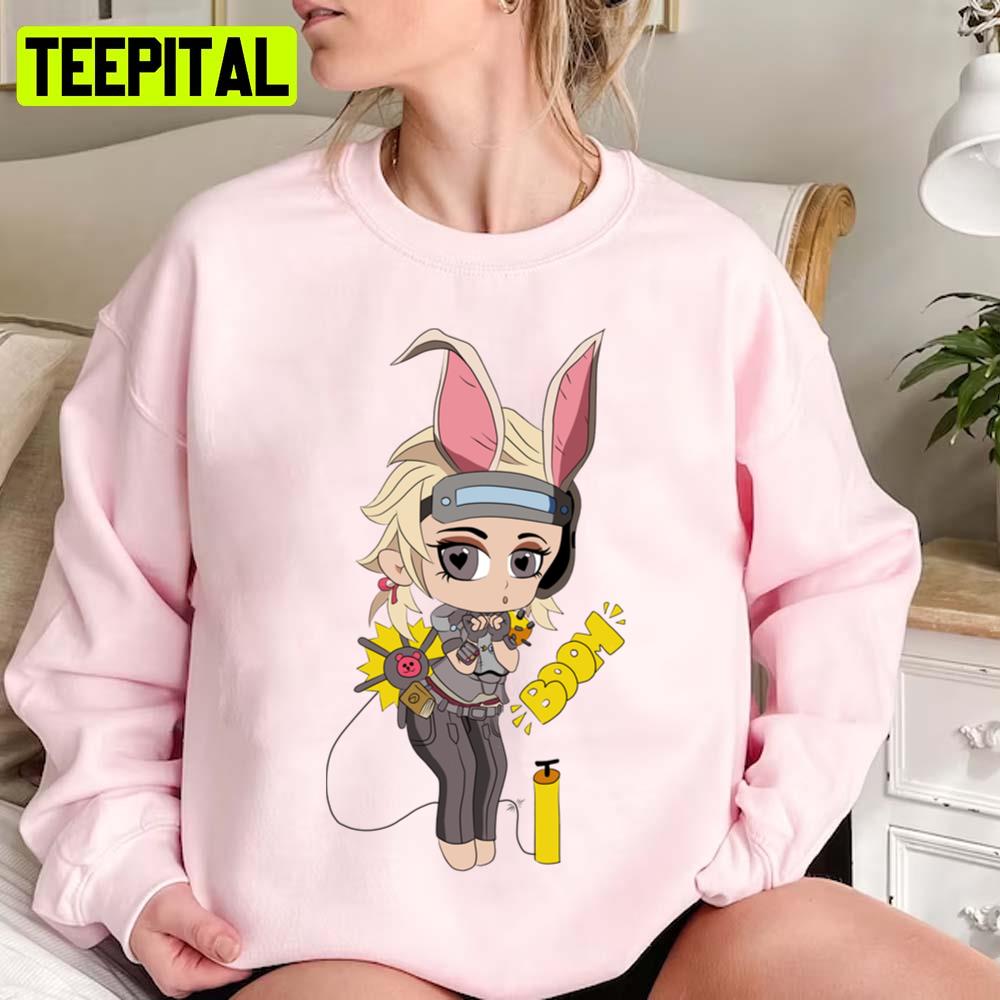 Boom Chibi Tiny Tina Cosplay Bunny Unisex Sweatshirt Boom Chibi Tiny Tina Cosplay Bunny Unisex Sweatshirt