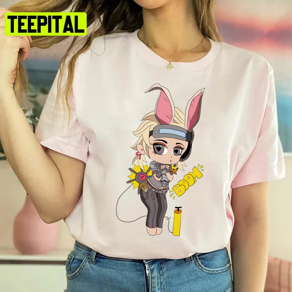 Boom Chibi Tiny Tina Cosplay Bunny Unisex Sweatshirt Boom Chibi Tiny Tina Cosplay Bunny Unisex Sweatshirt