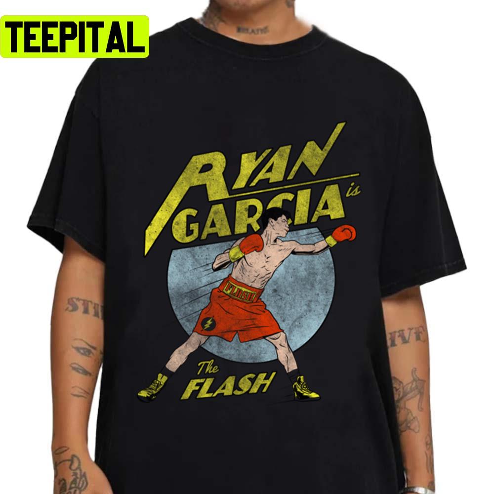 Boxing Art Ryan Garcia The Flash Unisex Sweatshirt Boxing Art Ryan Garcia The Flash Unisex Sweatshirt