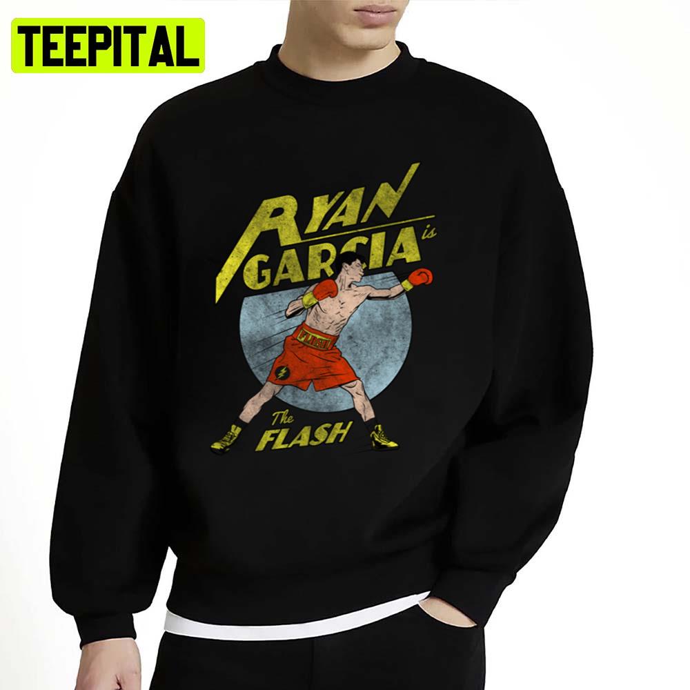 Boxing Art Ryan Garcia The Flash Unisex Sweatshirt Boxing Art Ryan Garcia The Flash Unisex Sweatshirt