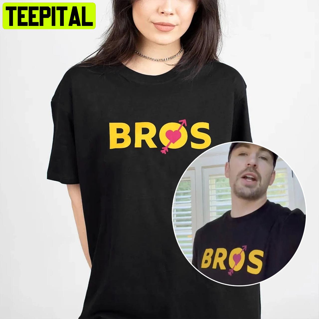 Bros Chris Evans Movie Bros 2022 Unisex T-Shirt Bros Chris Evans Movie Bros 2022 Unisex T-Shirt