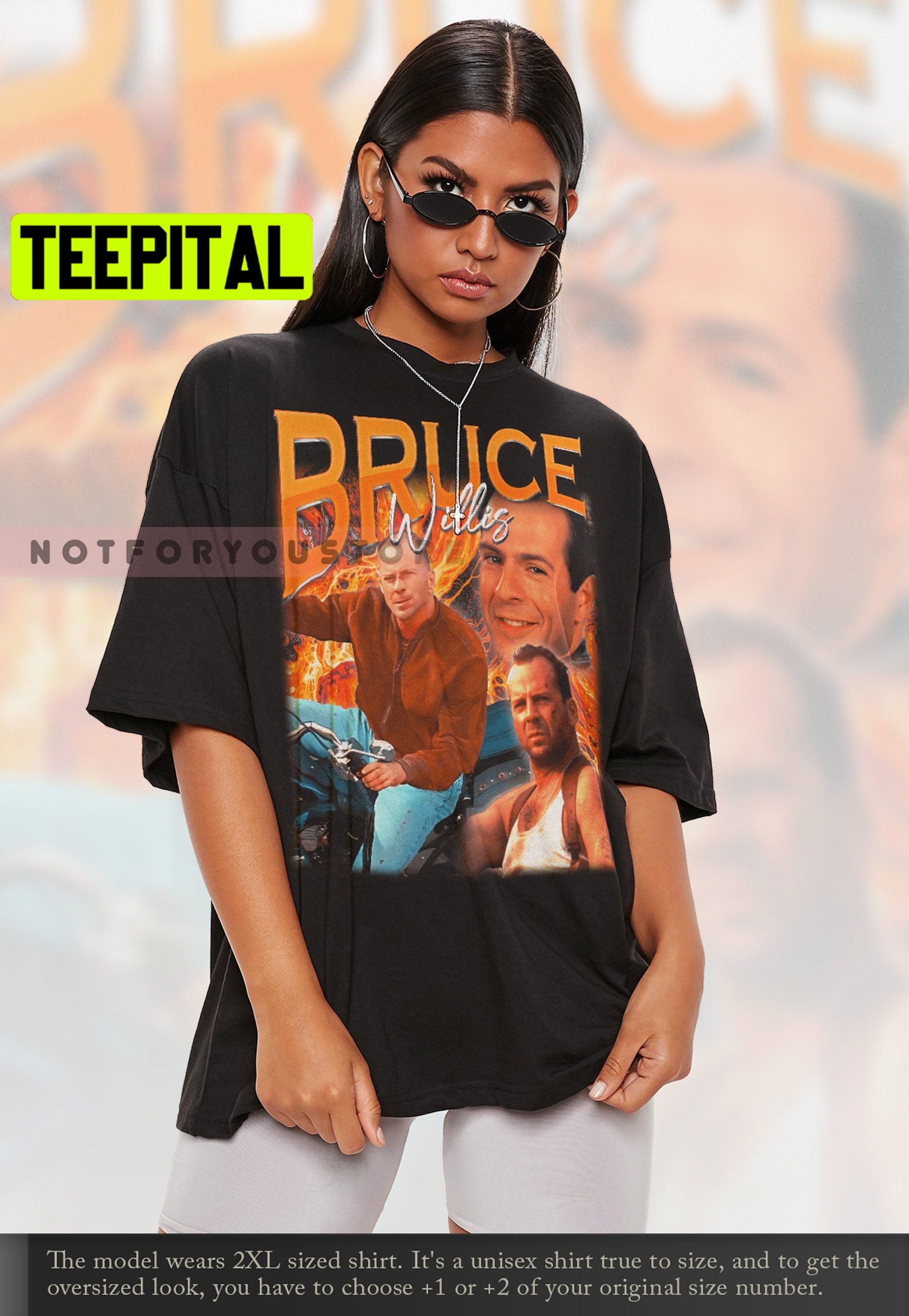 Bruce Willis Die Hard Trending Unisex T-Shirt Bruce Willis Die Hard Trending Unisex T-Shirt