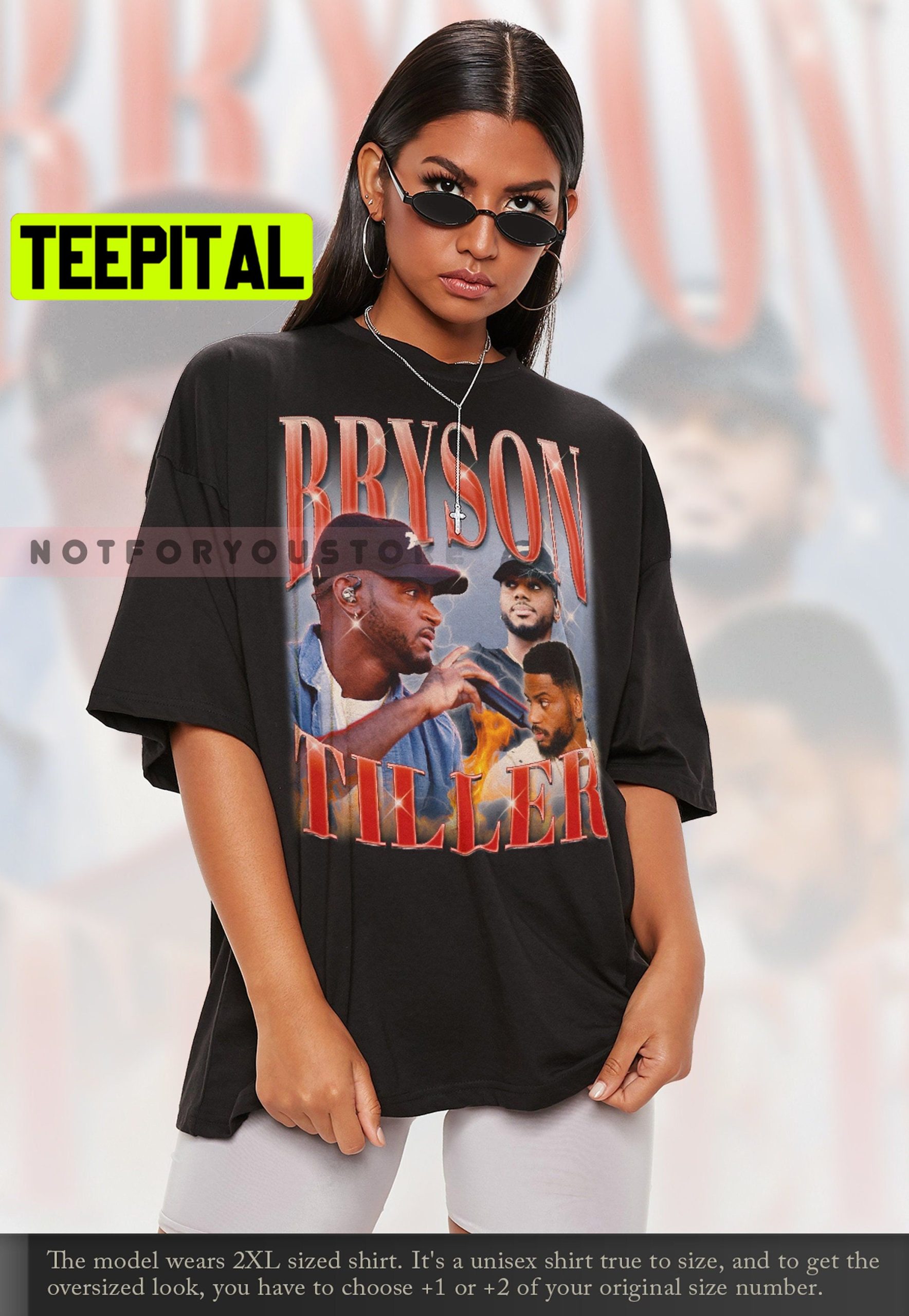 Bryson Tiller 90s Style Trending Unisex T-Shirt Bryson Tiller 90s Style Trending Unisex T-Shirt