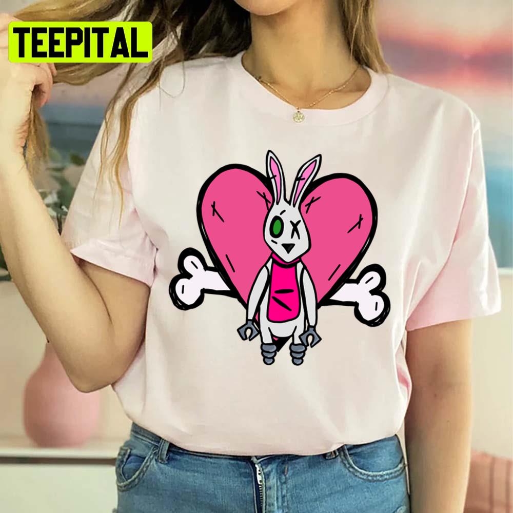 Bunny Love Scary Design Tiny Tina Borderlands Unisex Sweatshirt Bunny Love Scary Design Tiny Tina Borderlands Unisex Sweatshirt