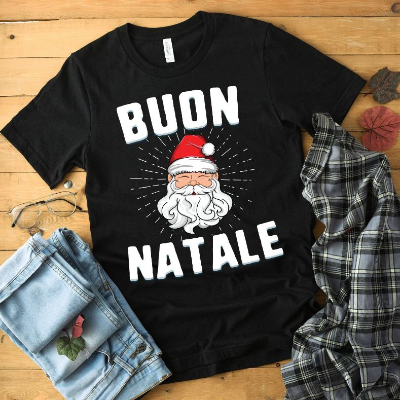 Buon Natale Italian Boyfriend Christmas Shirt Buon Natale Italian Boyfriend Christmas Shirt
