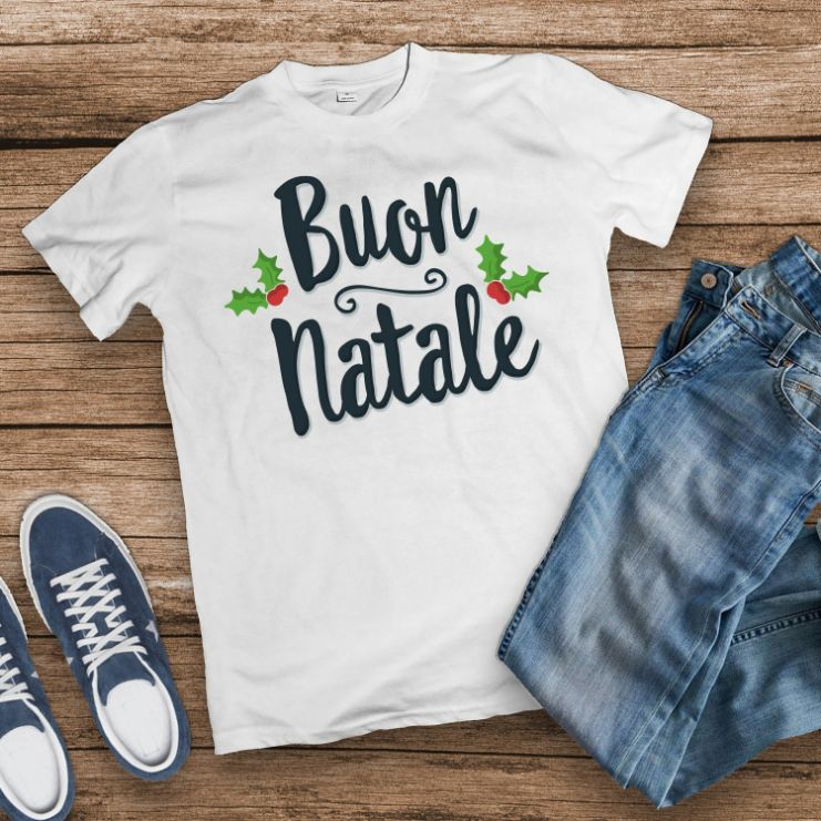 Buon Natale Italy Gift Christmas Party Shirt Buon Natale Italy Gift Christmas Party Shirt