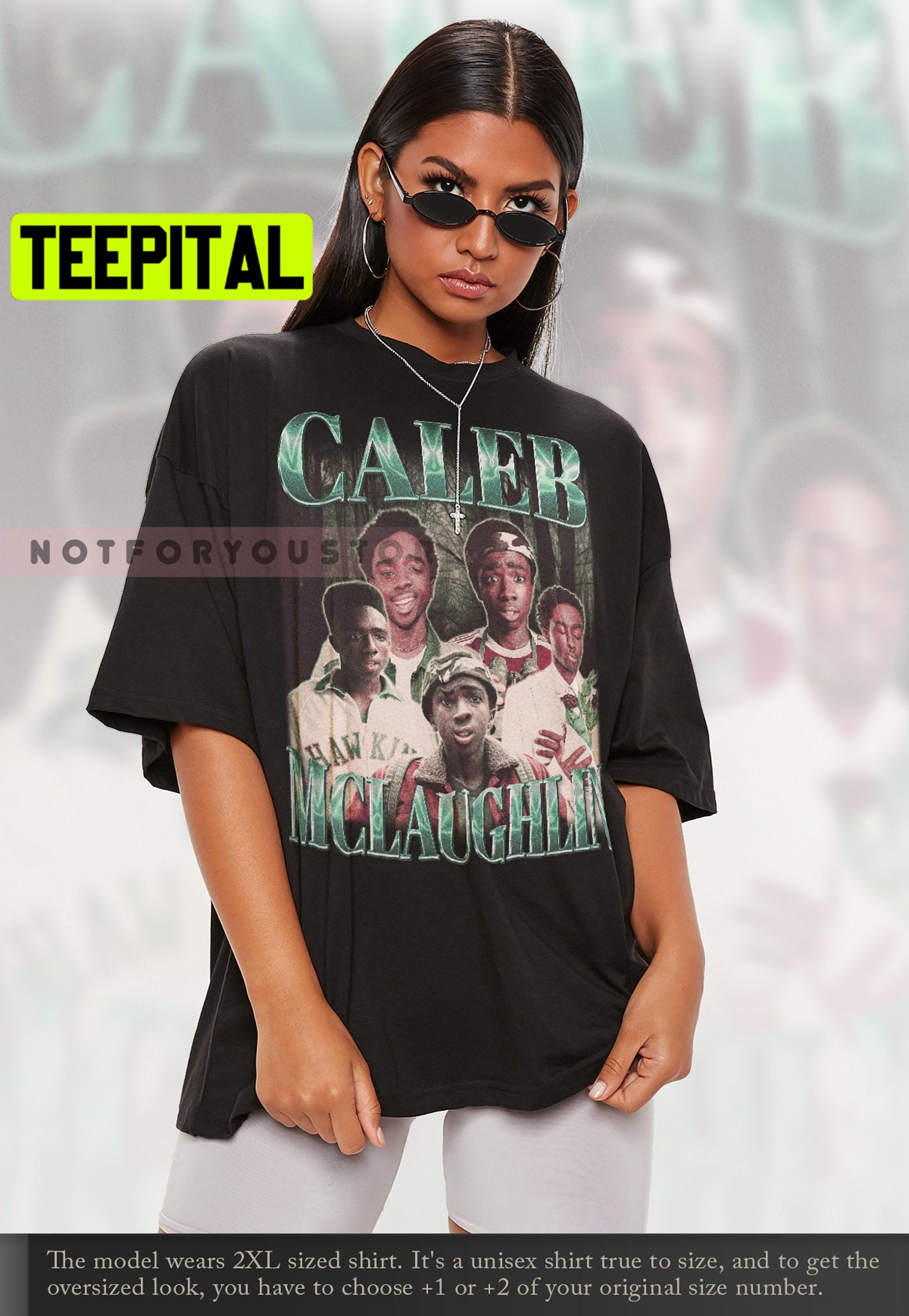 Caleb Mclaughlin Young Actor Rap 90s Hip-Hop Style Trending Unisex T-Shirt Caleb Mclaughlin Young Actor Rap 90s Hip-Hop Style Trending Unisex T-Shirt