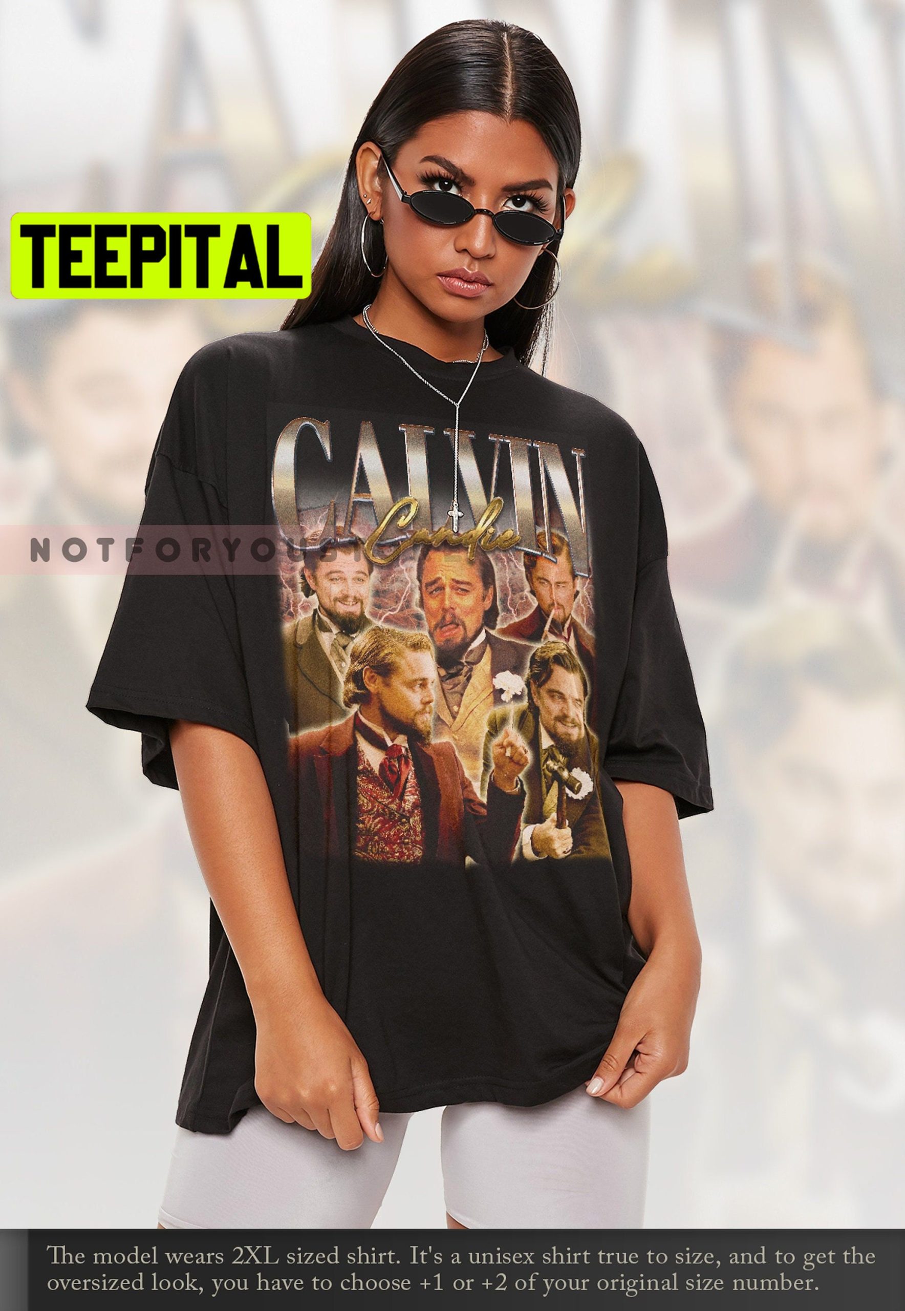 Calvin Candie Django Unchained 90s Trending Unisex T-Shirt Calvin Candie Django Unchained 90s Trending Unisex T-Shirt