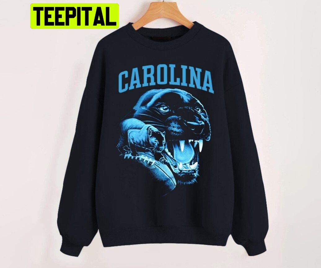 Carolina Football Mascot Vintage Retro American Football Trending Unisex Sweatshirt Carolina Football Mascot Vintage Retro American Football Trending Unisex Sweatshirt
