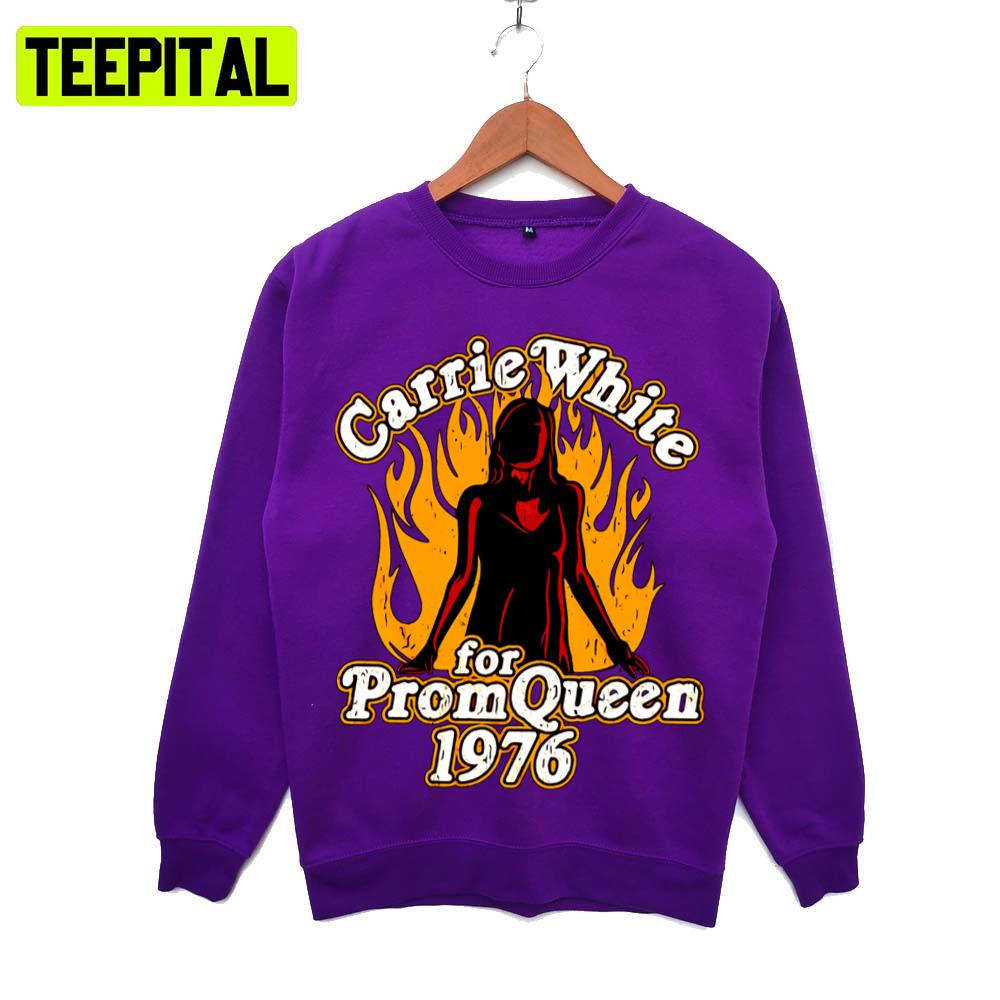 Carrie White For Prom Queen 1976 Movie Stephen King Hoodie Carrie White For Prom Queen 1976 Movie Stephen King Hoodie