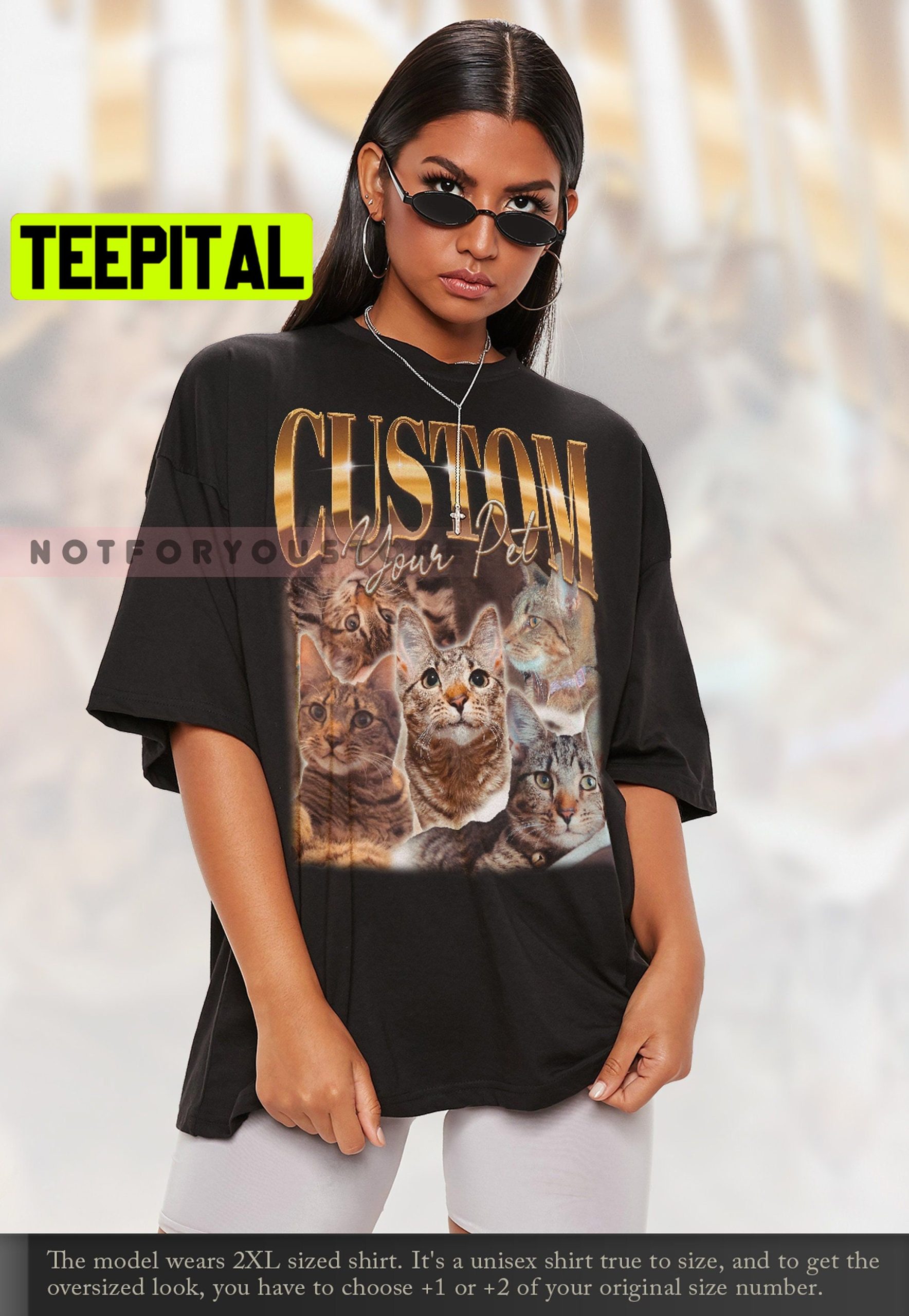 Cat Lover Custom Your Own Photo Here Trending Unisex T-Shirt Cat Lover Custom Your Own Photo Here Trending Unisex T-Shirt