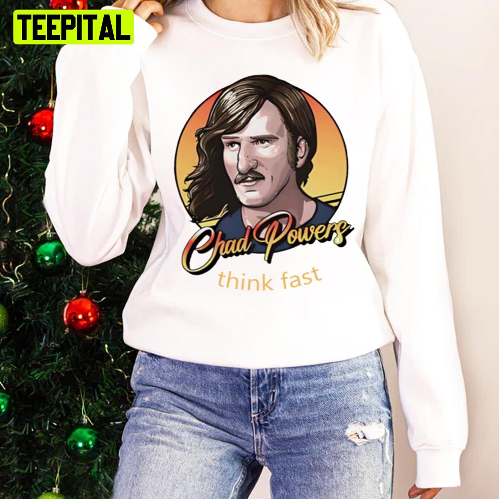 Chad Powers Sunset Art Think Fast Unisex Sweatshirt Chad Powers Sunset Art Think Fast Unisex Sweatshirt