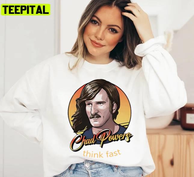 Chad Powers Sunset Art Think Fast Unisex Sweatshirt Chad Powers Sunset Art Think Fast Unisex Sweatshirt