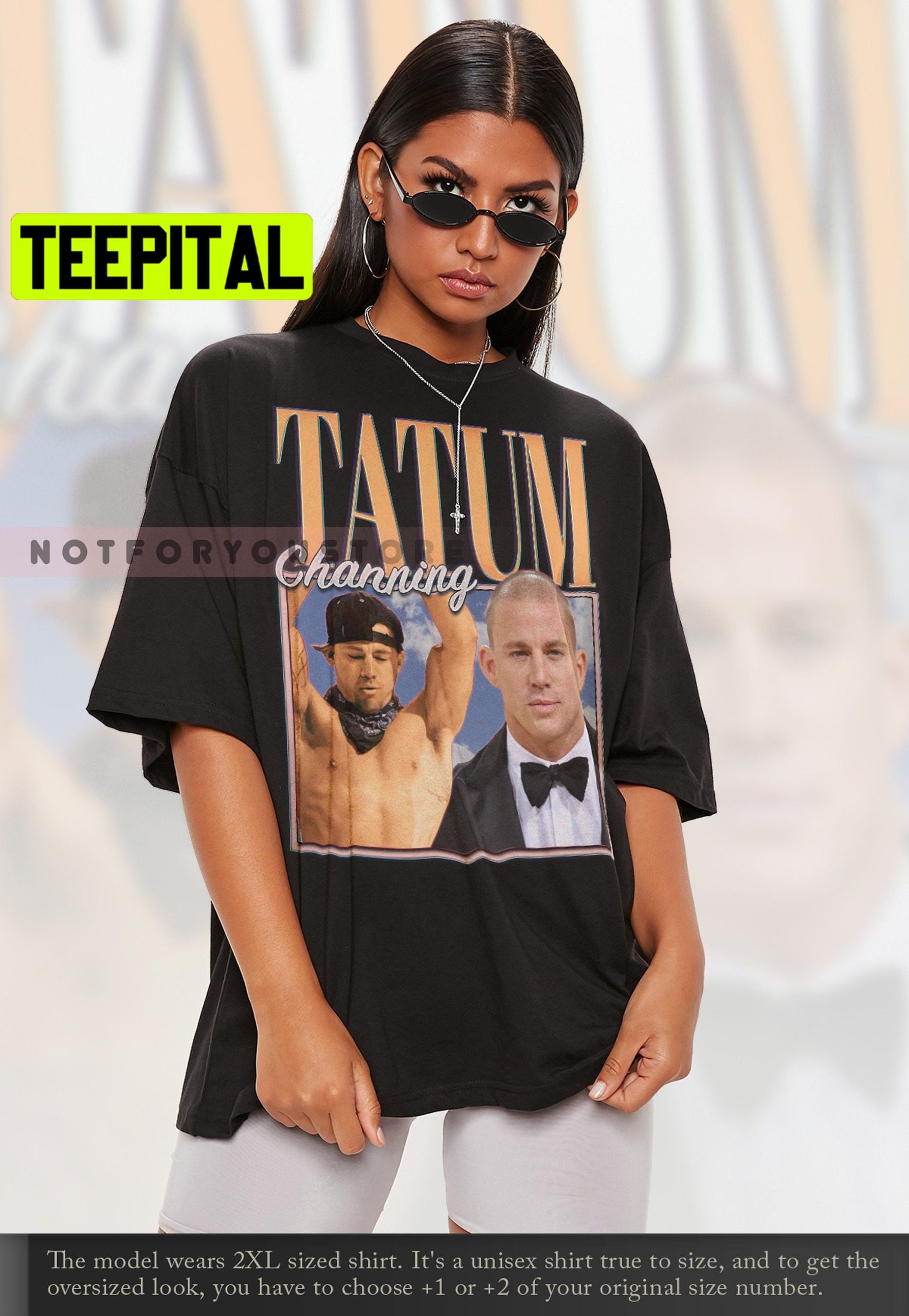 Channing Tatum Retro Trending Unisex T-Shirt Channing Tatum Retro Trending Unisex T-Shirt