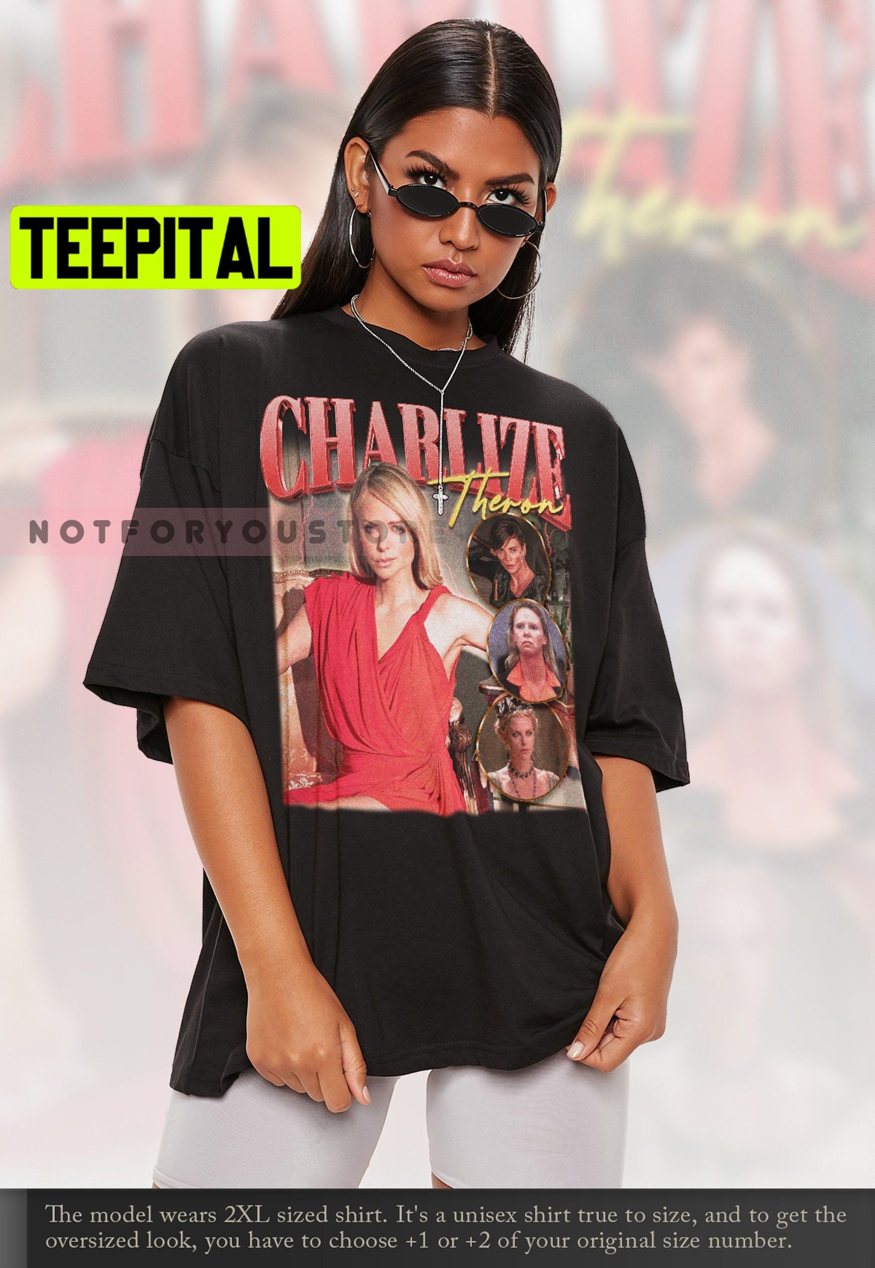 Charlize Theron Homage Trending Unisex T-Shirt Charlize Theron Homage Trending Unisex T-Shirt