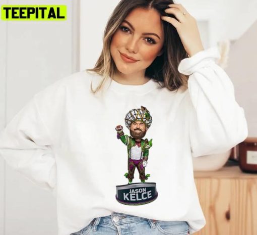 Chibi Funny Guy Football Jason Kelce Unisex T-Shirt