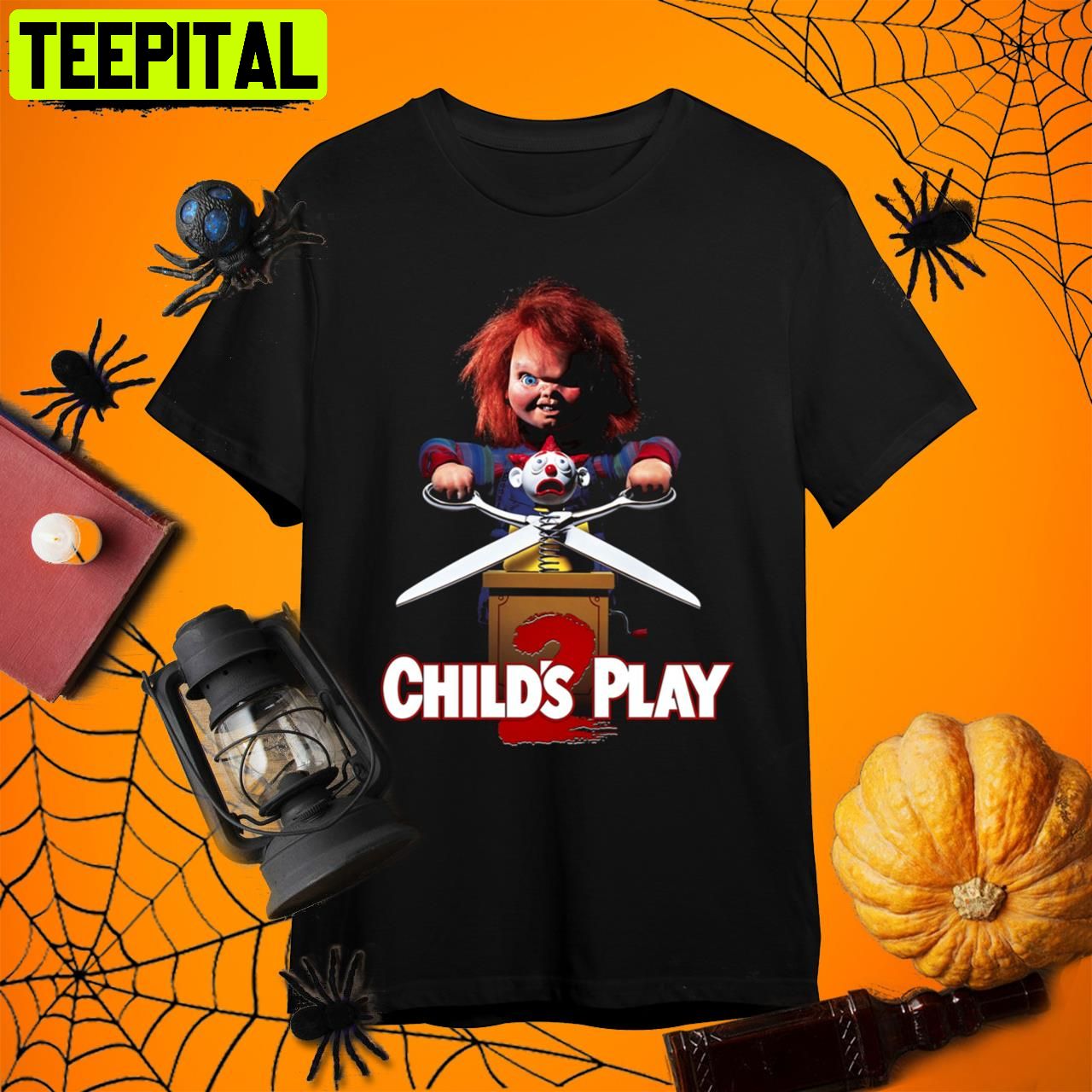Child's Play 2 Chucky Classique Retro Art Unisex T-Shirt Child's Play 2 Chucky Classique Retro Art Unisex T-Shirt
