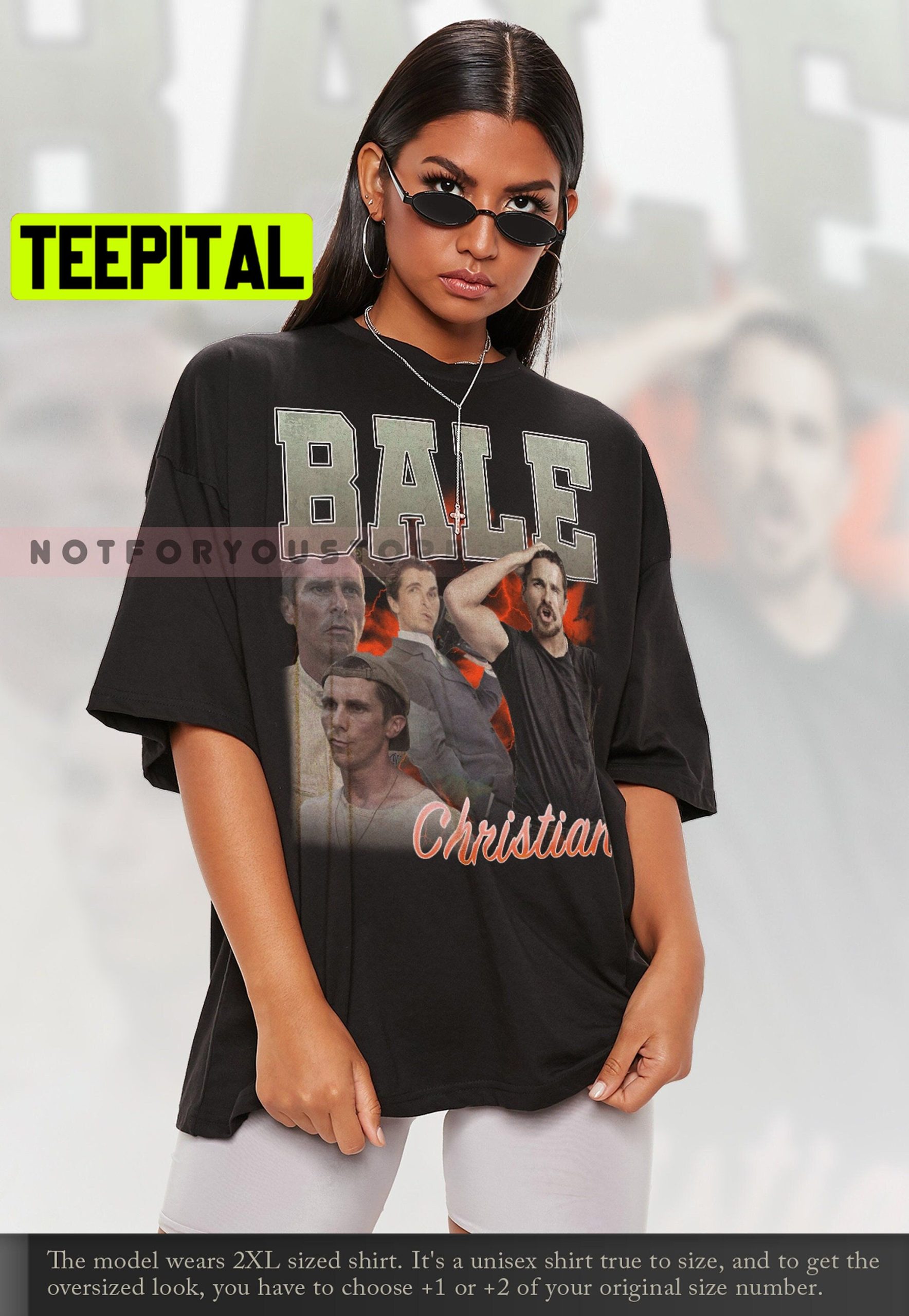 Christian Bale Homage Trending Unisex T-Shirt Christian Bale Homage Trending Unisex T-Shirt