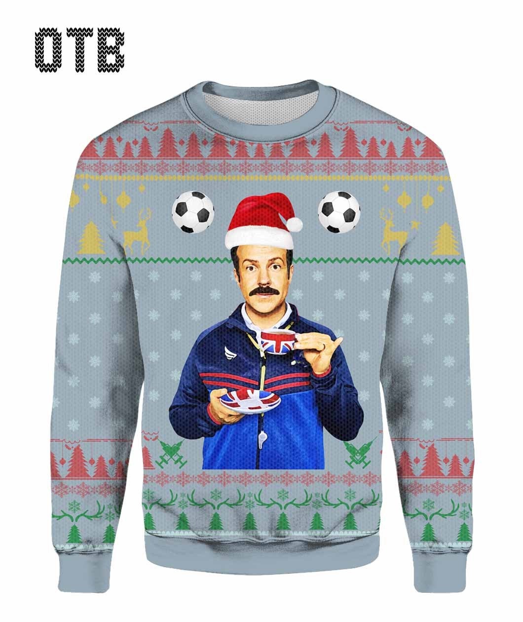Christmas Believe 2022Team Lasso 3D Sweater Christmas Believe 2022Team Lasso 3D Sweater