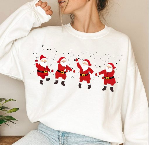 Christmas Dancing Santa Sweatshirt