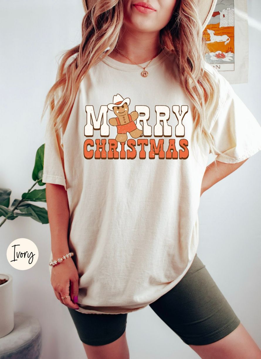 Christmas Western Shirt Christmas Western Shirt