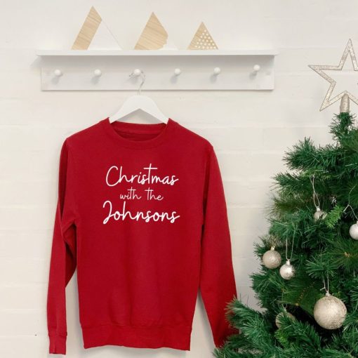 Christmas With The… Personalised Sweatshirt