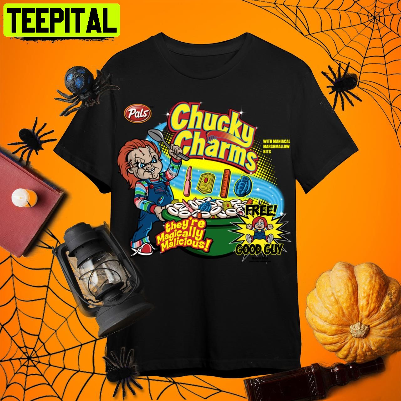 Chucky Charms Chucky Retro Art Unisex T-Shirt Chucky Charms Chucky Retro Art Unisex T-Shirt