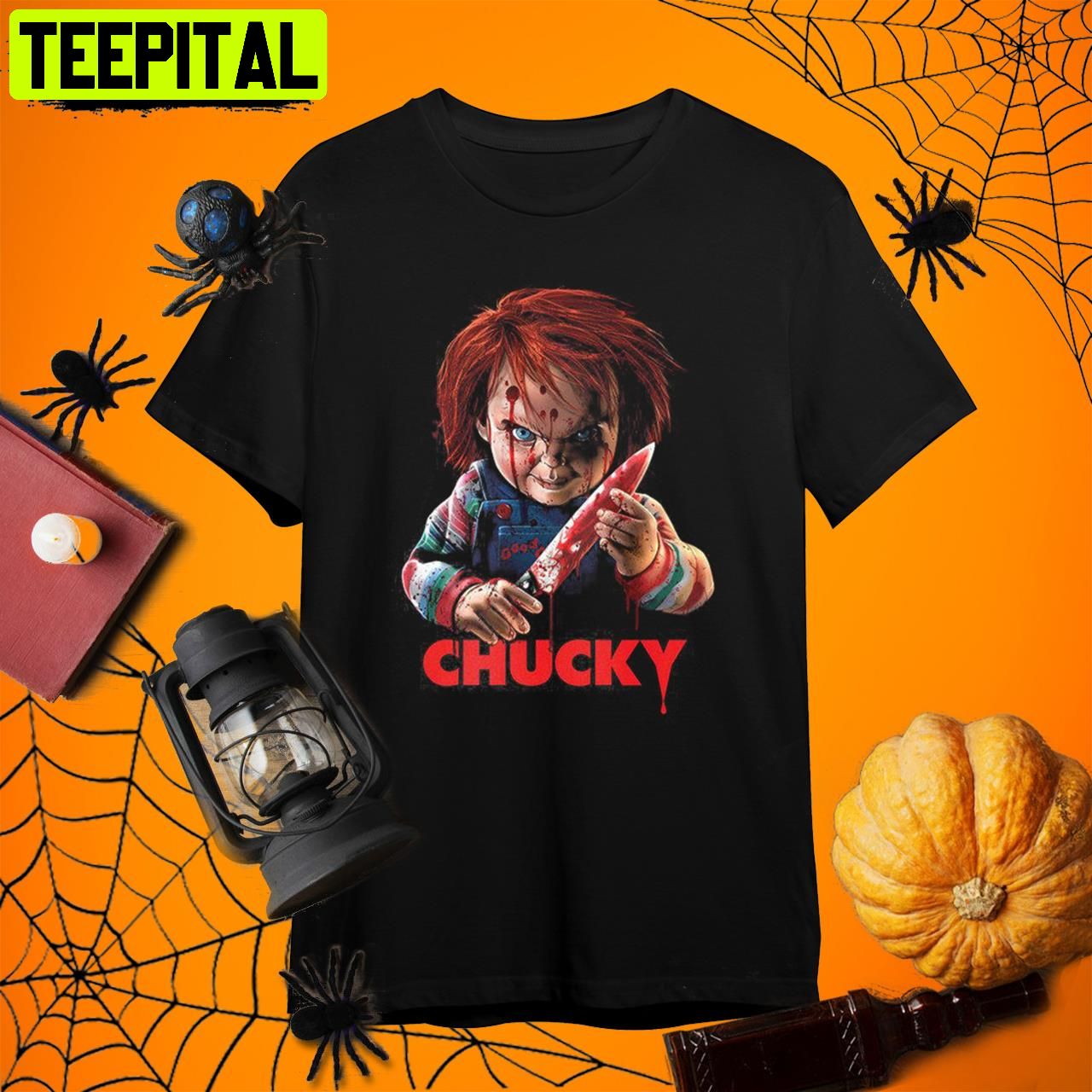 Chucky Child's Play Retro Art Unisex T-Shirt Chucky Child's Play Retro Art Unisex T-Shirt
