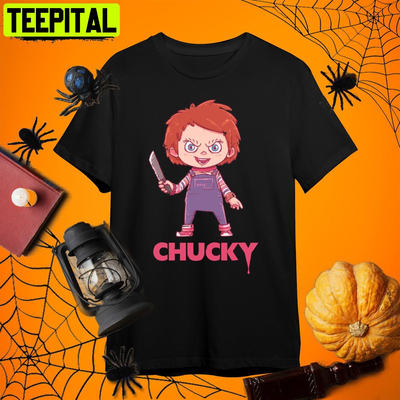 Chucky Funny Chibi Retro Art Unisex T-Shirt Chucky Funny Chibi Retro Art Unisex T-Shirt