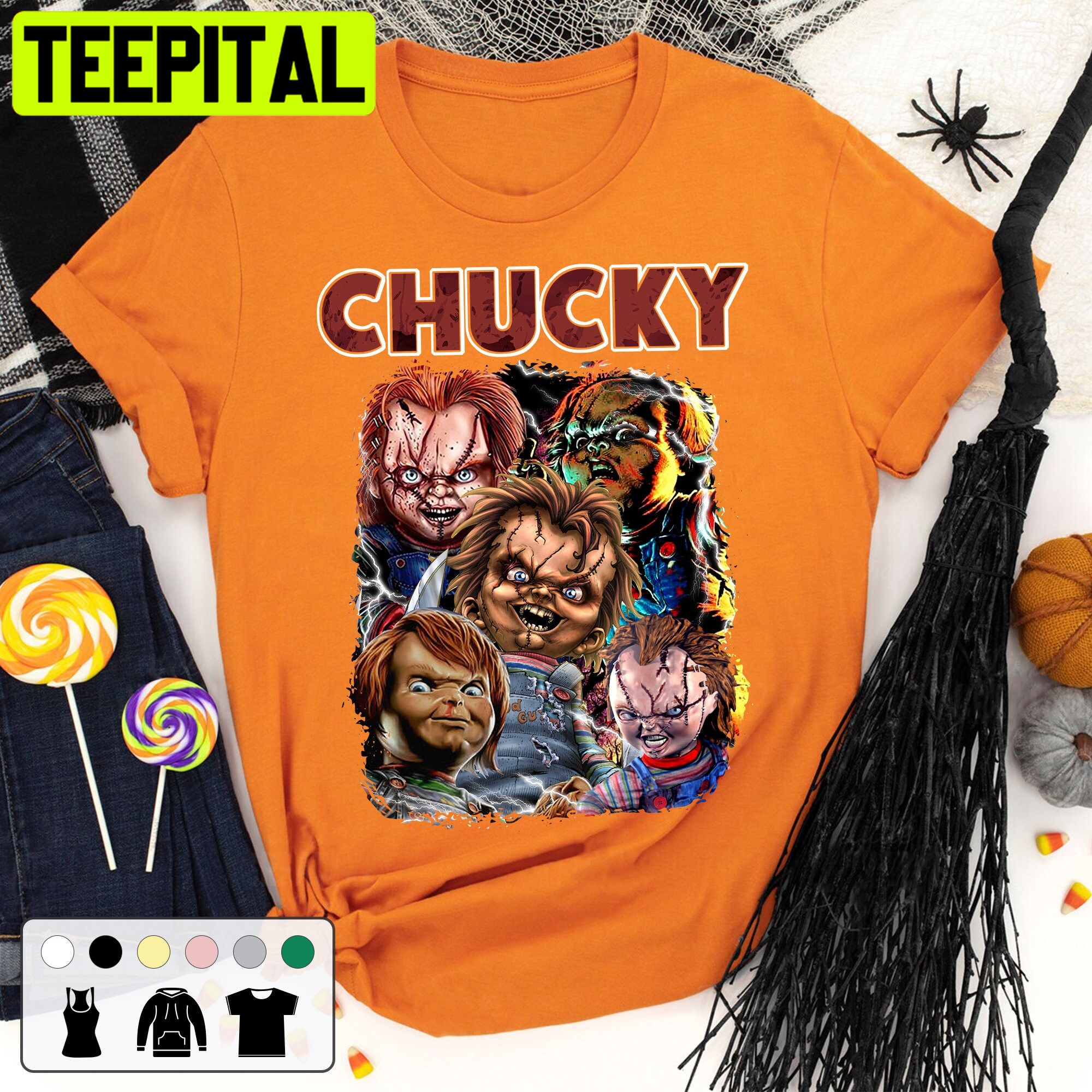 Chucky Halloween Horror Trending Unisex T-Shirt Chucky Halloween Horror Trending Unisex T-Shirt