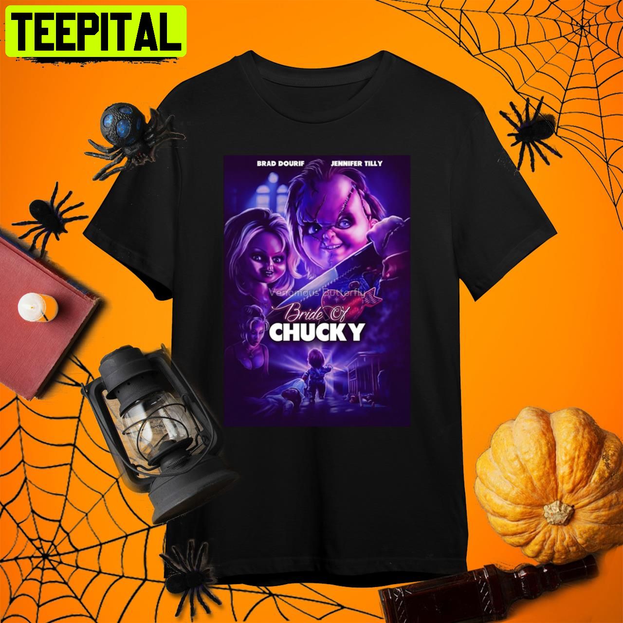 Chucky's Bride Chucky Retro Art Unisex T-Shirt Chucky's Bride Chucky Retro Art Unisex T-Shirt