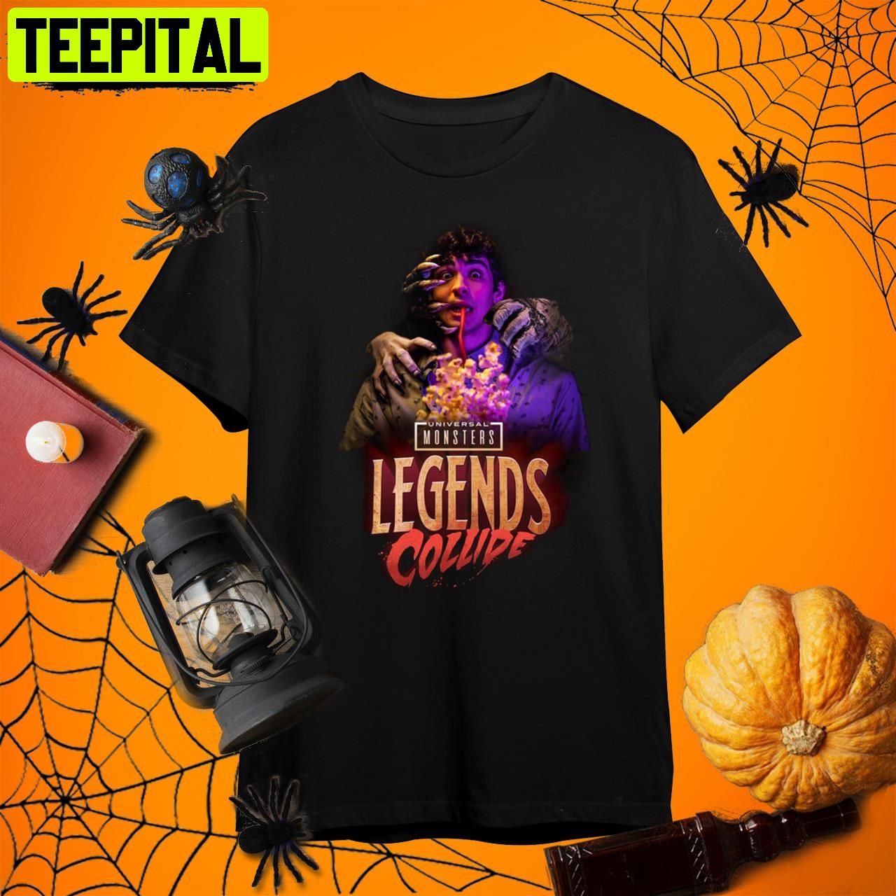 Collide Halloween Horror Nights 2022 Movie Retro Art Unisex T-Shirt Collide Halloween Horror Nights 2022 Movie Retro Art Unisex T-Shirt