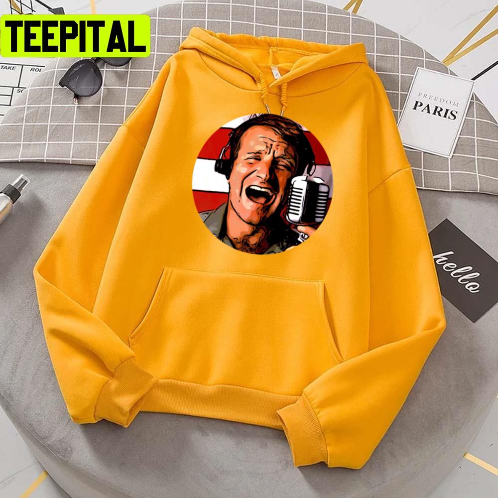 Comedy Legend Robin Williams Cartoon Unisex T-Shirt Comedy Legend Robin Williams Cartoon Unisex T-Shirt