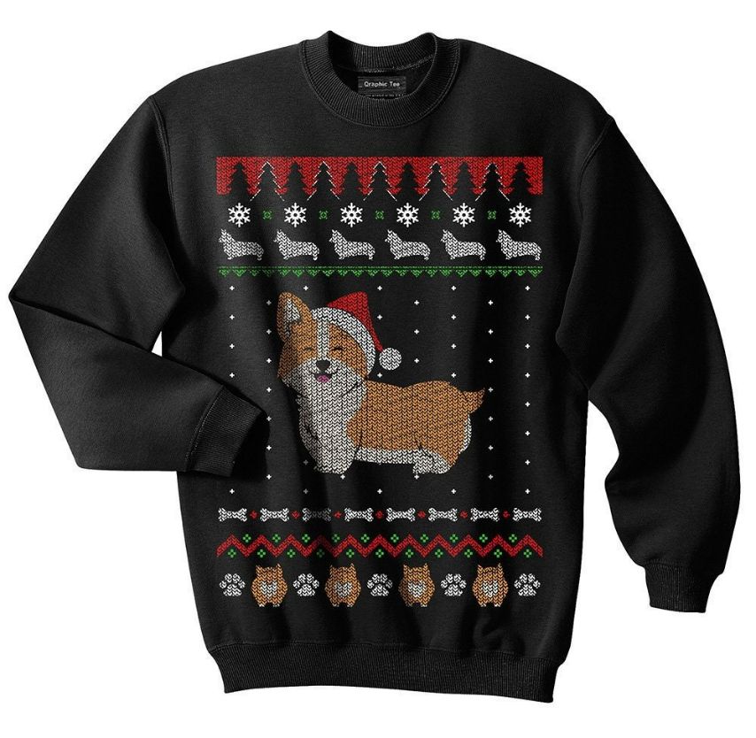 Corgi Ugly Christmas Sweater Corgi Ugly Christmas Sweater