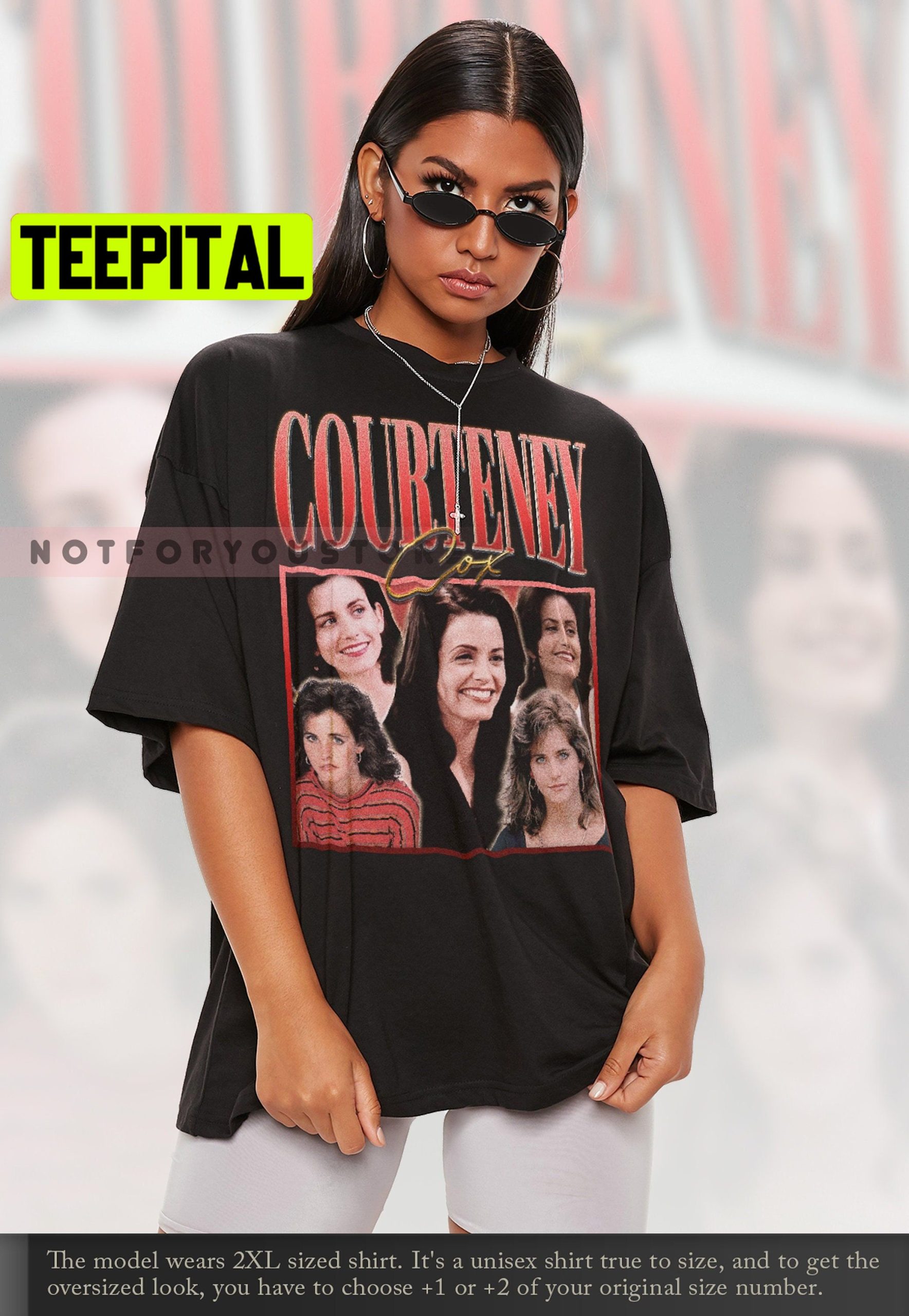 Courteney Cox Trending Unisex T-Shirt Courteney Cox Trending Unisex T-Shirt