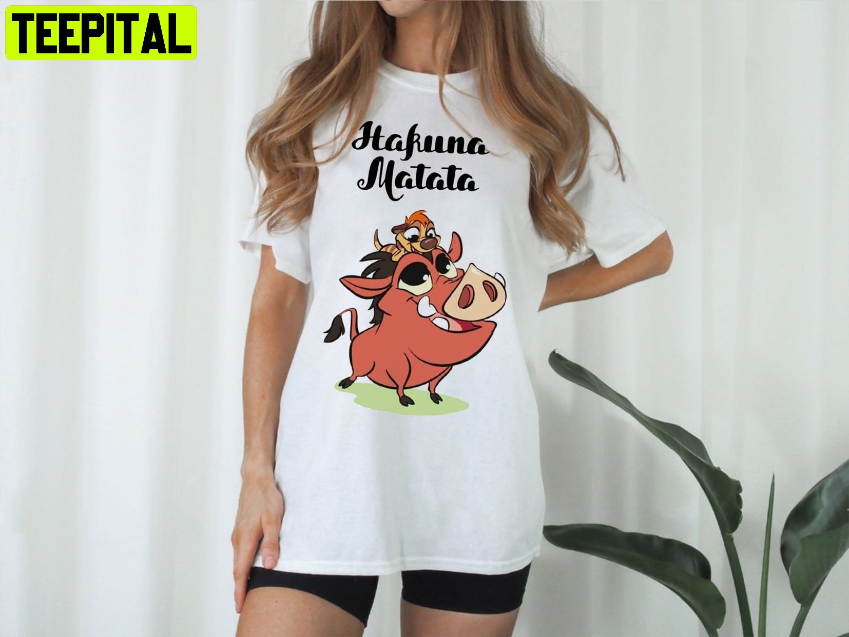 Cute Timon And Pumba Hukuna Matata Lion King Disney Unisesx T-Shirt Cute Timon And Pumba Hukuna Matata Lion King Disney Unisesx T-Shirt