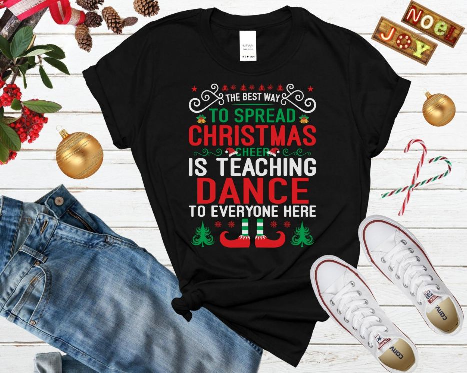 Dance Teacher Christmas Shirt Dance Teacher Christmas Shirt