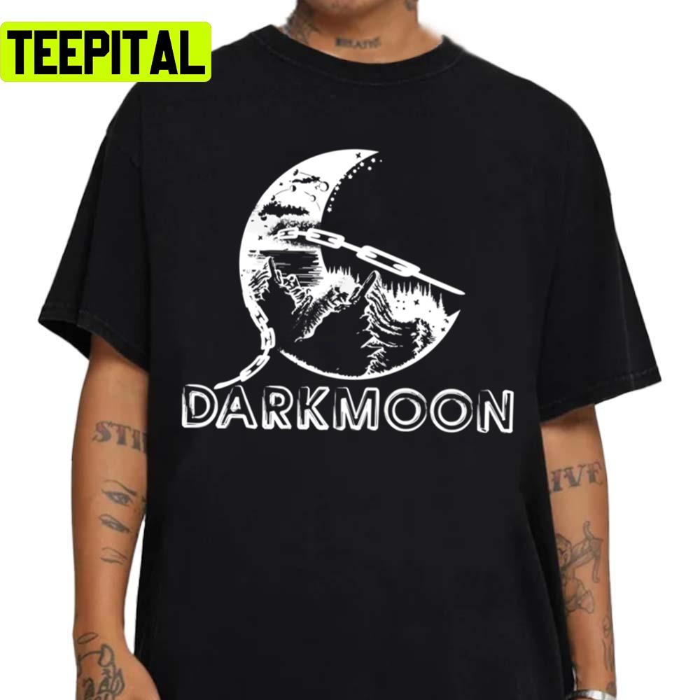 Darkmoon White Crescent Amazing Unisex Sweatshirt Darkmoon White Crescent Amazing Unisex Sweatshirt