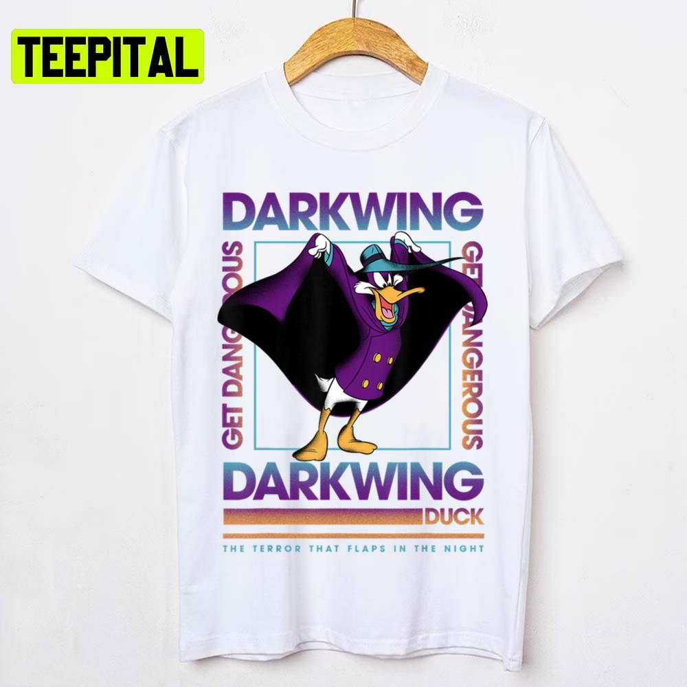 Darkwing Duck Get Dangerous Donald Duck Unisex T-Shirt Darkwing Duck Get Dangerous Donald Duck Unisex T-Shirt
