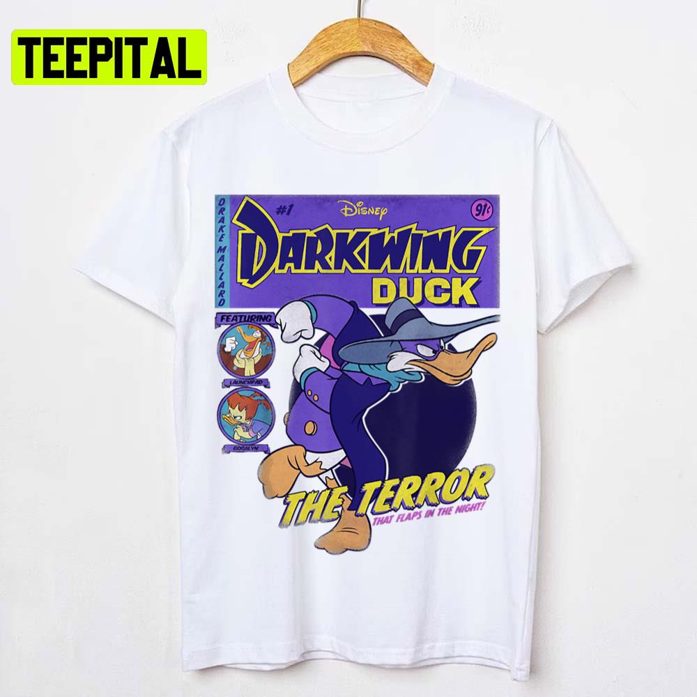 Darkwing Duck Super Hero Donald Duck Unisex T-Shirt Darkwing Duck Super Hero Donald Duck Unisex T-Shirt