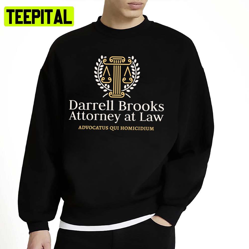Darrell Brooks Pro Per Trial Logo Unisex Sweatshirt Darrell Brooks Pro Per Trial Logo Unisex Sweatshirt