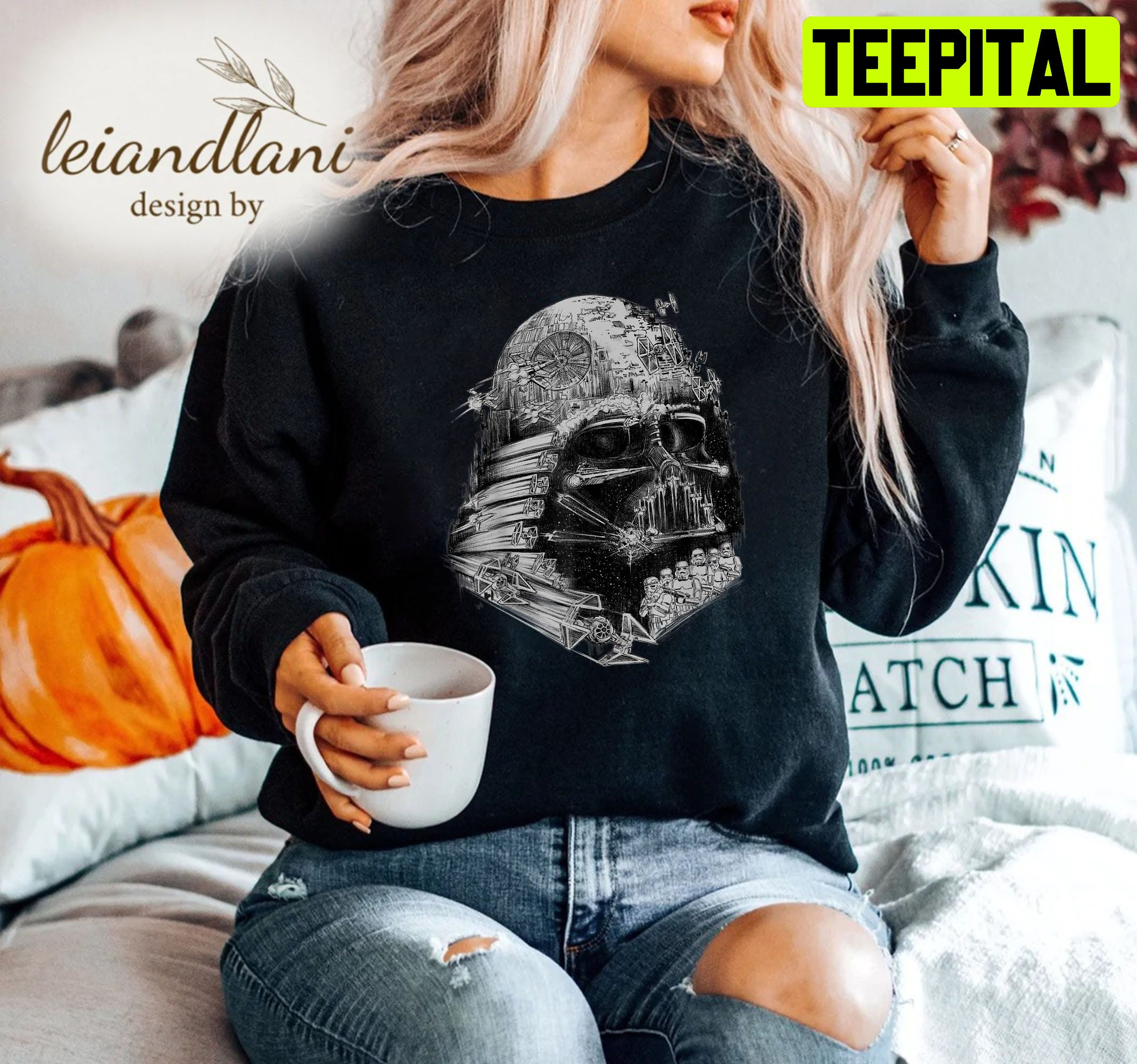 Darth Vader Build The Empire Graphic Darth Vader Star Wars Sweatshirt Darth Vader Build The Empire Graphic Darth Vader Star Wars Sweatshirt