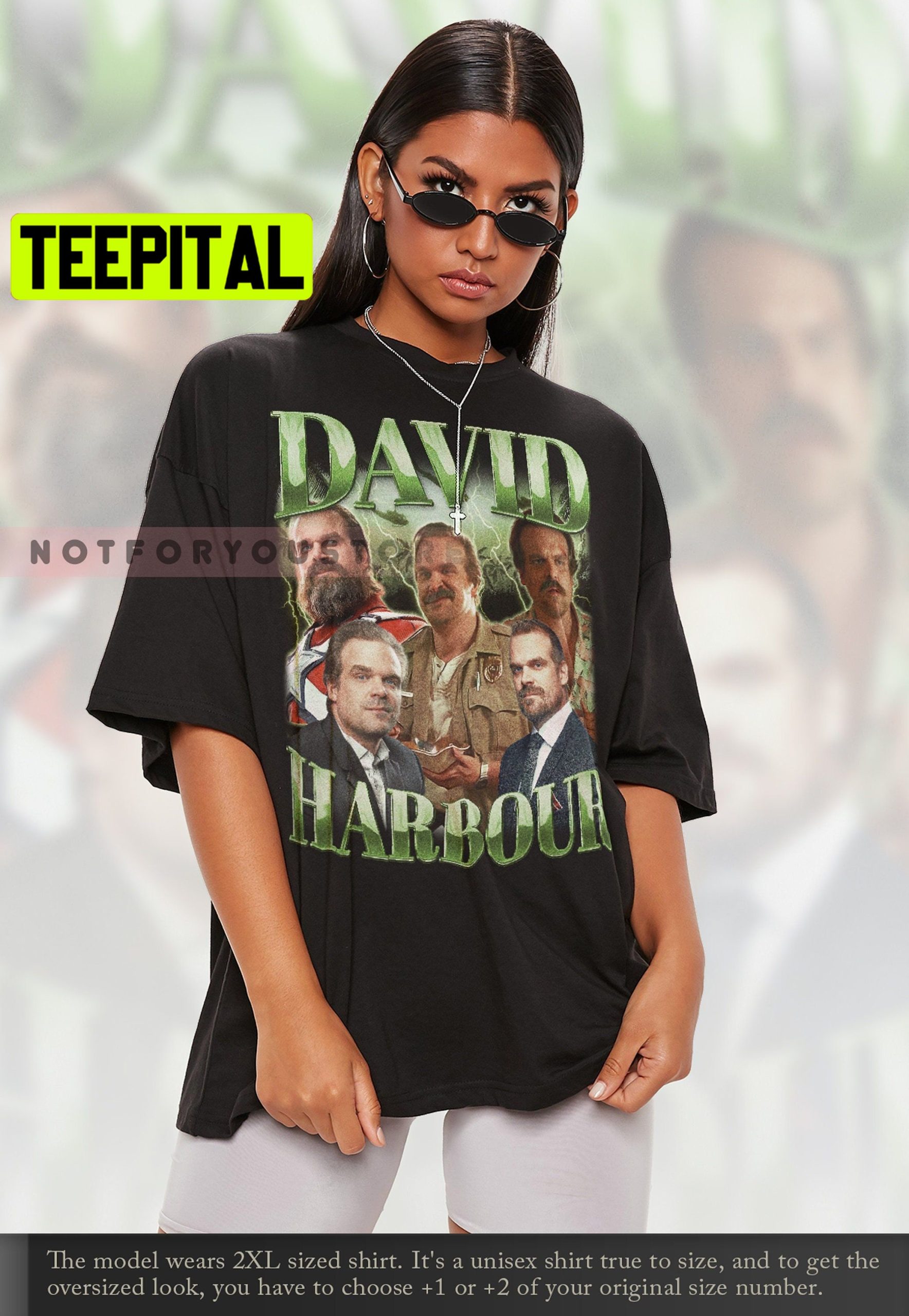 David Harbour Rap 90s Hip-Hop Style Trending Unisex T-Shirt David Harbour Rap 90s Hip-Hop Style Trending Unisex T-Shirt