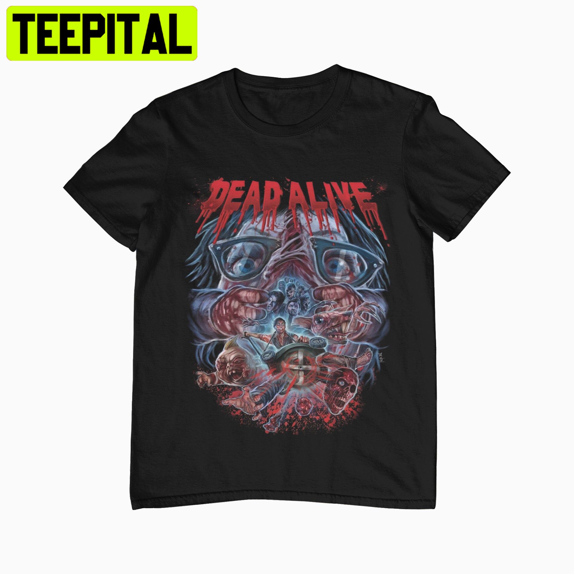 Dead Alive Braindead Gore Horror Movie Peter Jackson Trending Unisex T-Shirt Dead Alive Braindead Gore Horror Movie Peter Jackson Trending Unisex T-Shirt