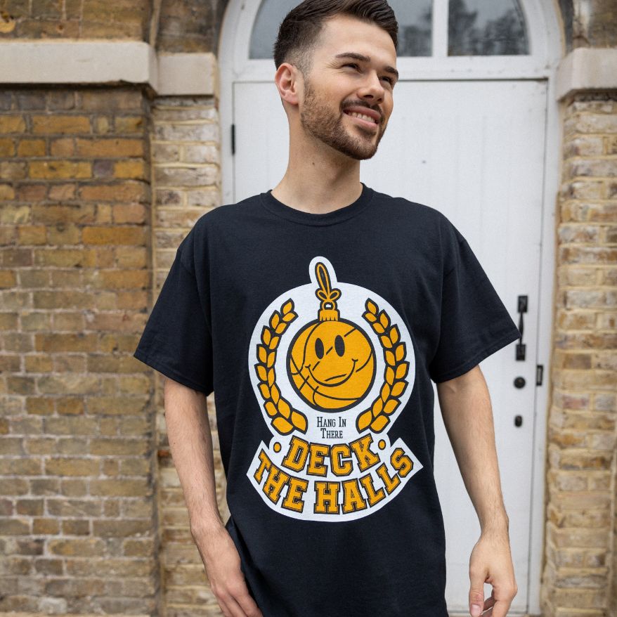 Deck The Halls Men's Christmas T-Shirt Deck The Halls Men's Christmas T-Shirt