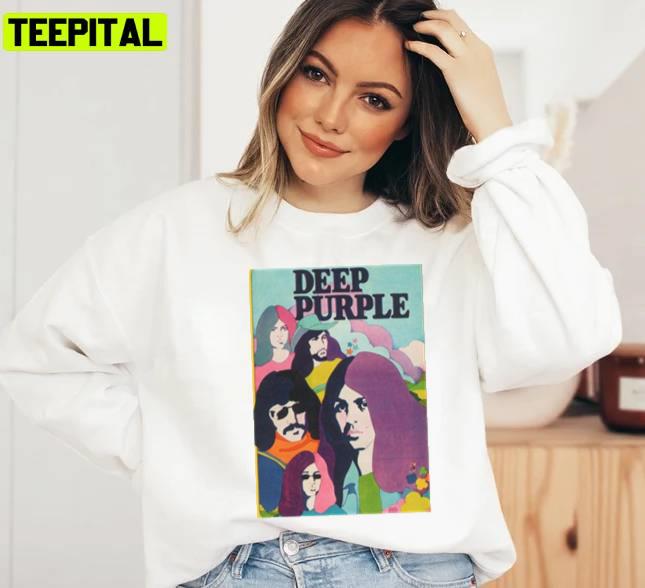 Deep Purple Design Rock Unisex Sweatshirt Deep Purple Design Rock Unisex Sweatshirt