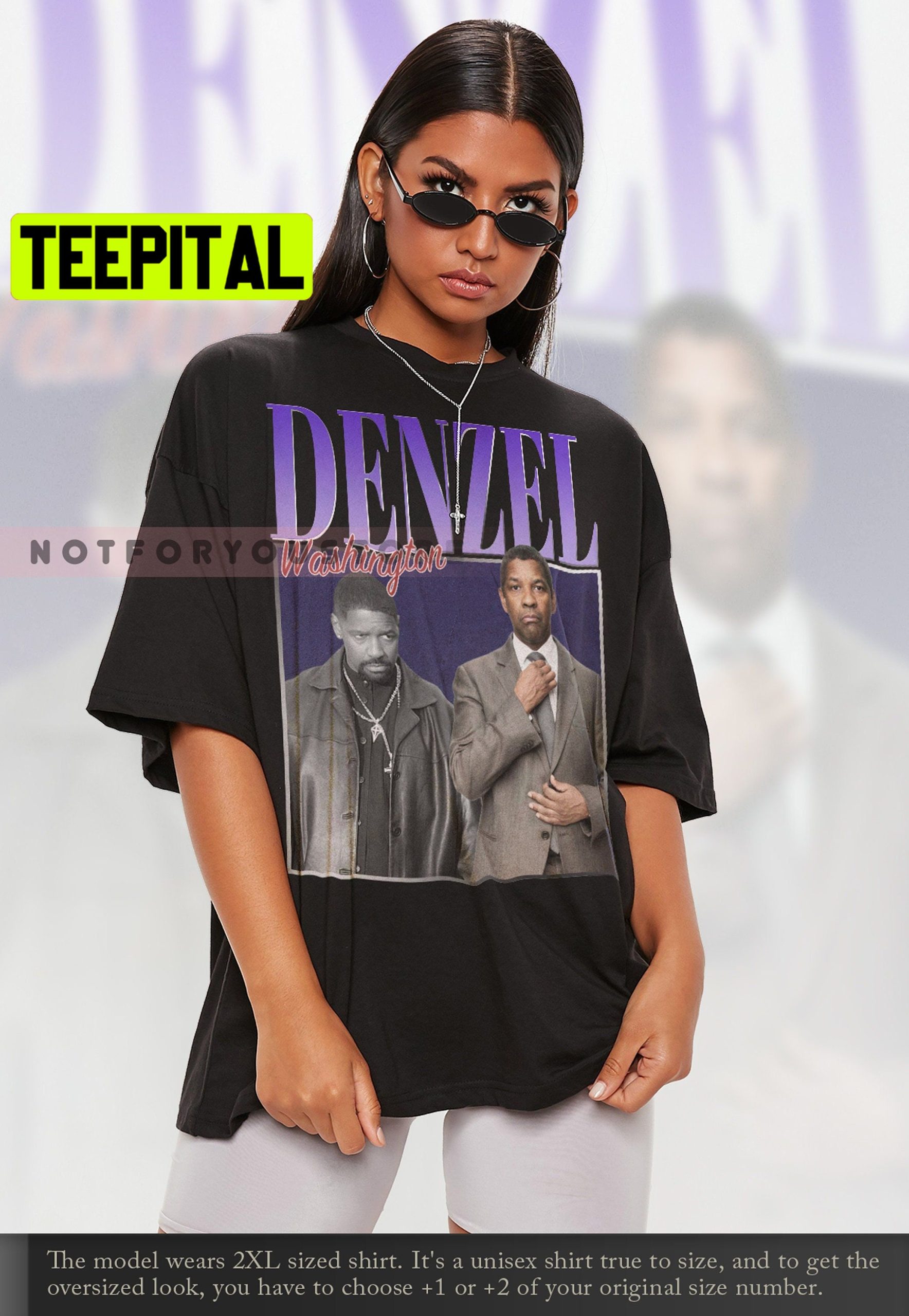 Denzel Washington Homage Trending Unisex T-Shirt Denzel Washington Homage Trending Unisex T-Shirt