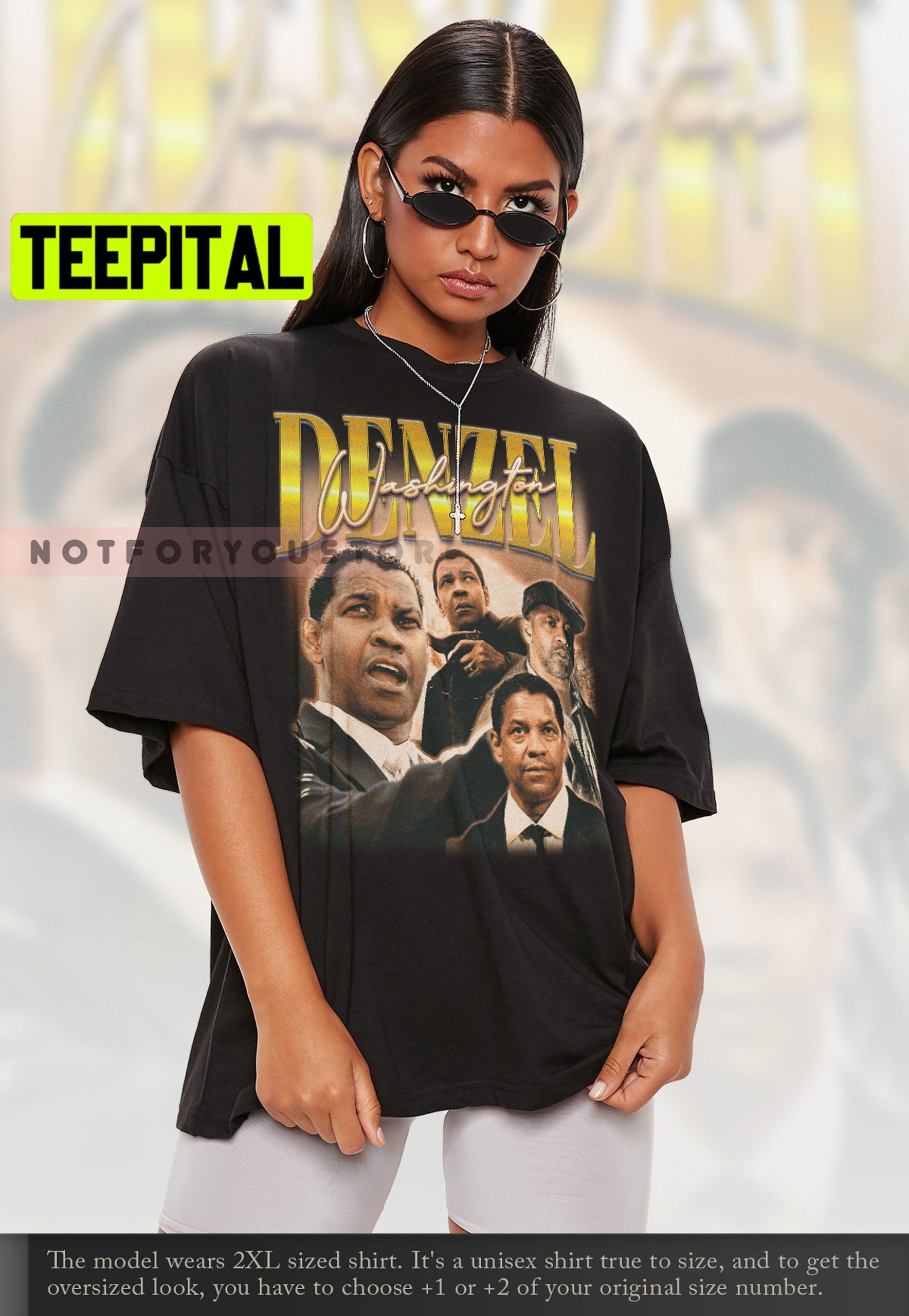 Denzel Washington Retro Trending Unisex T-Shirt Denzel Washington Retro Trending Unisex T-Shirt
