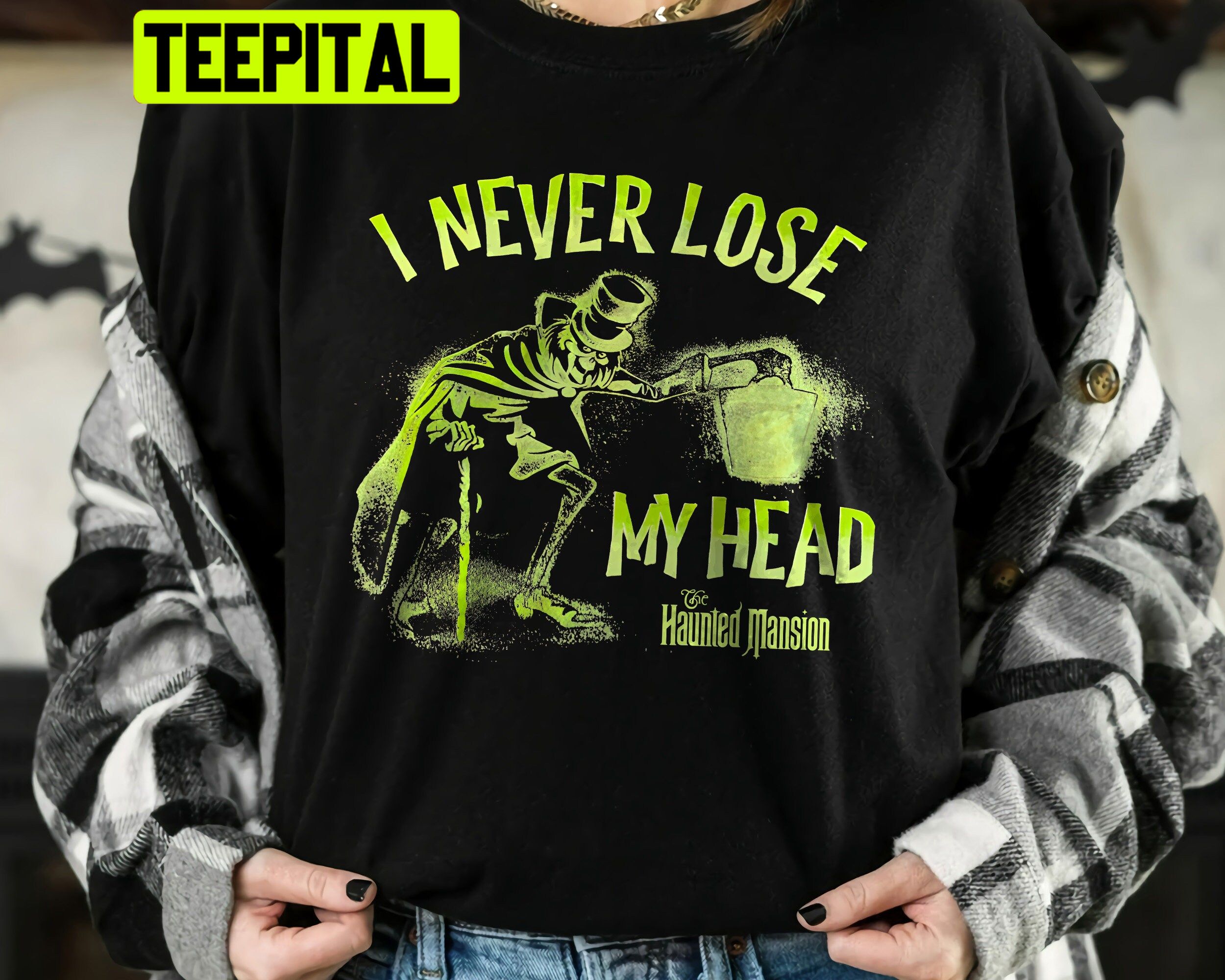 Disney World The Haunted Mansion I Never Lose My Head Ghost Trending Unisex T-Shirt Disney World The Haunted Mansion I Never Lose My Head Ghost Trending Unisex T-Shirt
